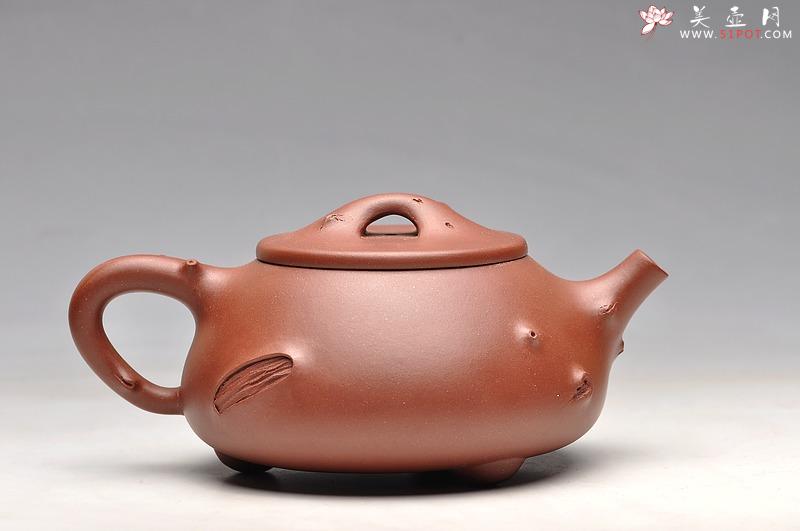 紫砂壶图片:道法自然 实用花器 梅、松石瓢 - 美壶网