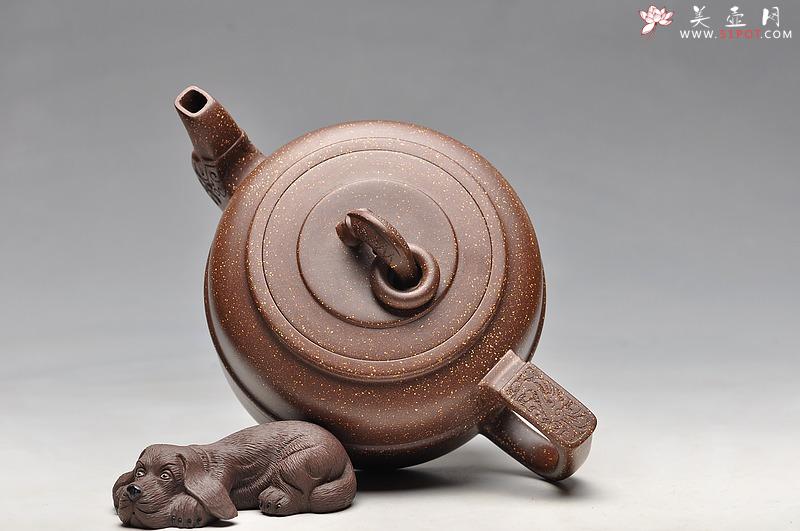 紫砂壶图片：紫玉金砂 集玉 精品 - 美壶网