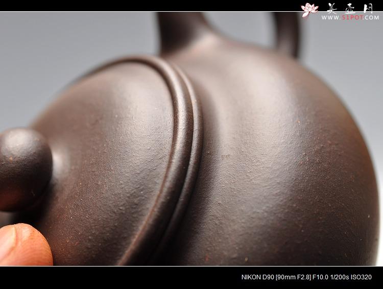 紫砂壶图片：精品厂料 寿珍风韵 乌泥小仿古 仅2件 - 美壶网