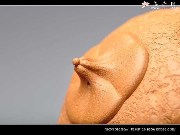 紫砂壶图片：夏立 壬辰年新作 瓜纽龚春 - 美壶网