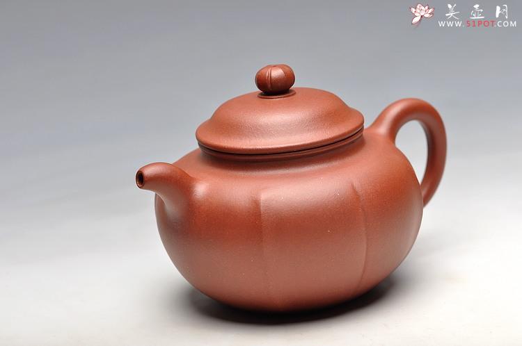 紫砂壶图片：优质底料 吴杰新作 值得期待 全手筋纹莲子 - 美壶网