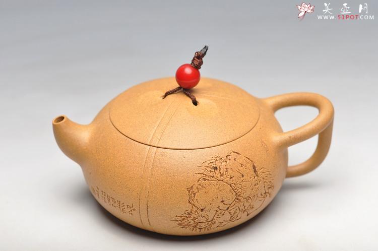 紫砂壶图片：摹玉成窑之味 深得其妙 妙不可言 全手东石逸品 - 美壶网