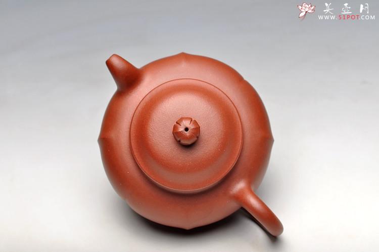 紫砂壶图片：优质底料 吴杰新作 值得期待 全手筋纹莲子 - 美壶网