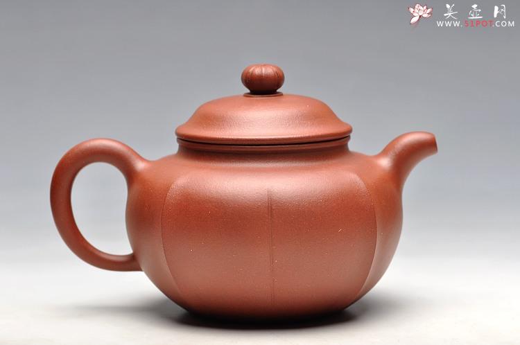 紫砂壶图片：优质底料 吴杰新作 值得期待 全手筋纹莲子 - 美壶网