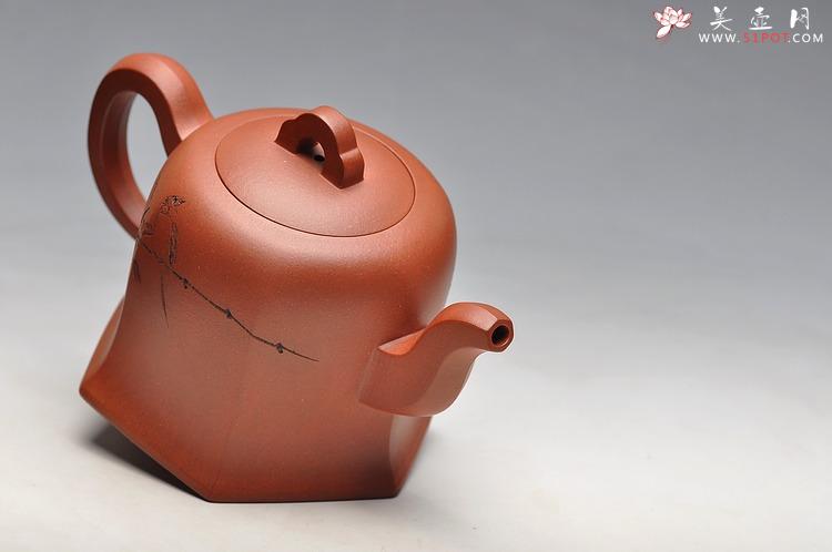 紫砂壶图片： 鲍志强高徒 历上清装饰 方鈡 优质底槽青 - 美壶网