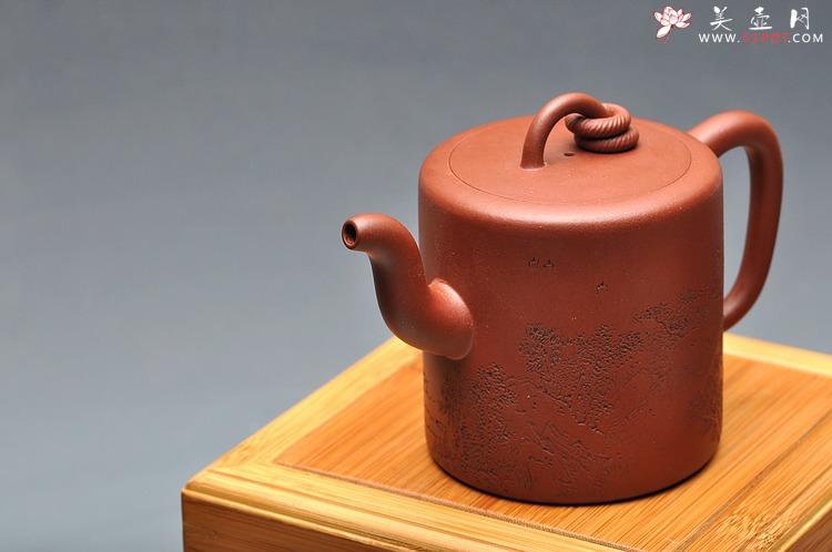 紫砂壶图片：进步之作 全手大双圈 实力作品 李彦雄通景山水装饰 - 美壶网