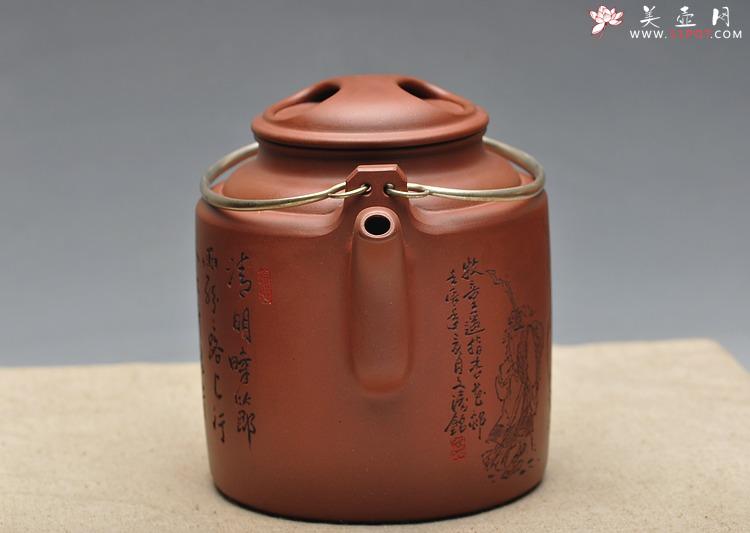 紫砂壶图片：耐品 神骏逸品 全手工洋桶 - 美壶网
