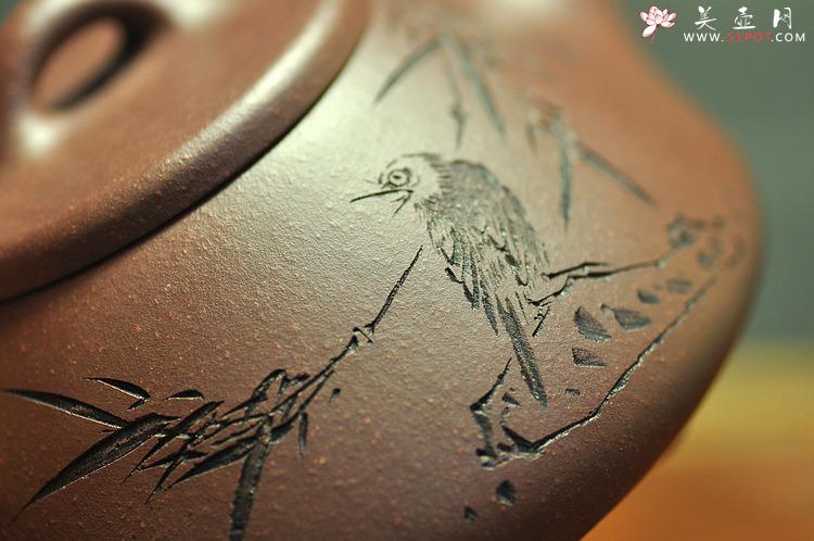 紫砂壶图片： 清隽挺拔  子冶石瓢 骨肉均挺 弱水三千只取一瓢 - 美壶网