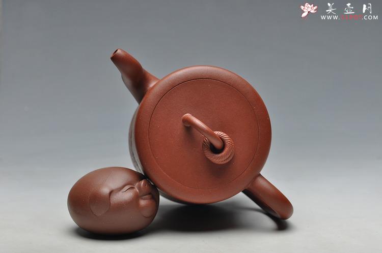 紫砂壶图片：进步之作 全手大双圈 实力作品 李彦雄通景山水装饰 - 美壶网