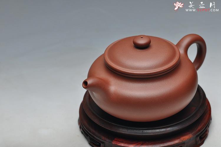 紫砂壶图片：精美的一把好仿古 砂料非常漂亮 - 美壶网