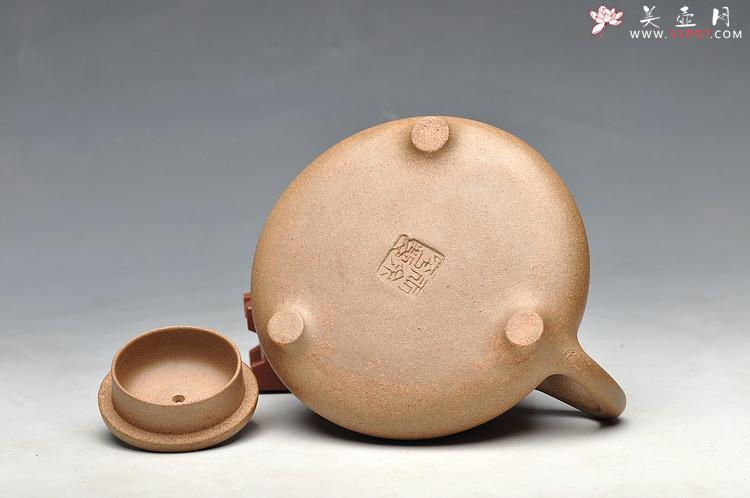 紫砂壶图片：霸气的全手子冶石瓢 - 美壶网