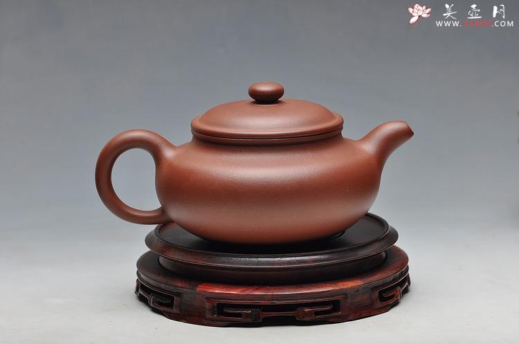 紫砂壶图片：精美的一把好仿古 砂料非常漂亮 - 美壶网