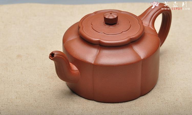 紫砂壶图片:经典筋囊器 何卫枫新作 精品梅花周盘 - 美壶网