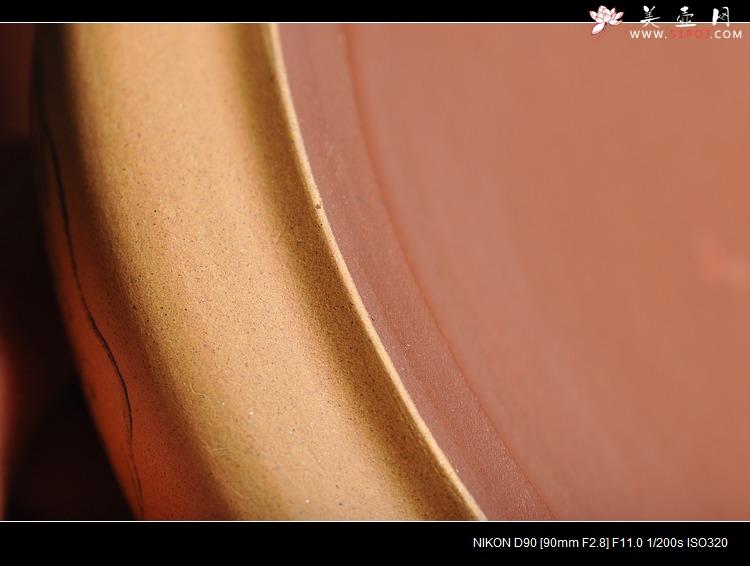 紫砂壶图片:文房雅玩 清雅老味 笔洗 - 美壶网