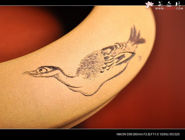 紫砂壶图片:文房雅玩 清雅老味 笔洗 - 美壶网