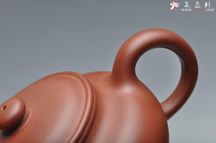 紫砂壶图片：精美的一把好仿古 砂料非常漂亮 - 美壶网