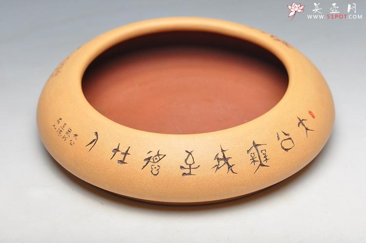 紫砂壶图片:文房雅玩 清雅老味 笔洗 - 美壶网