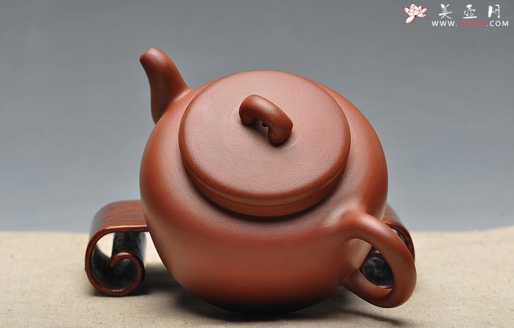 紫砂壶图片：精致典雅   全手如意平盖 - 美壶网