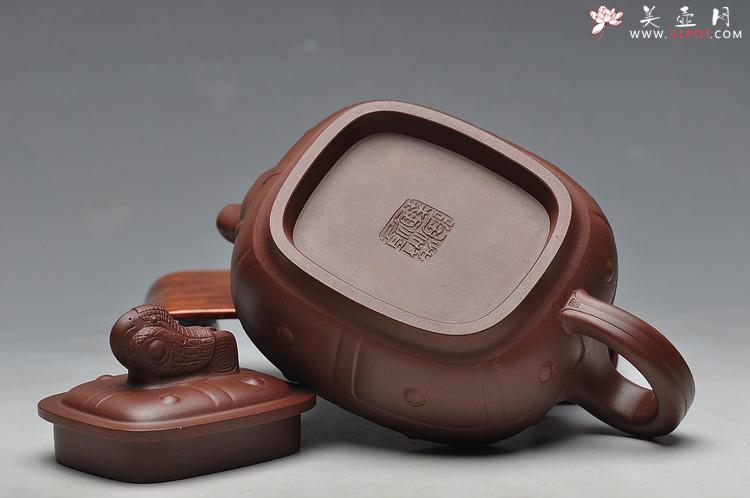 紫砂壶图片：经典代表作 盔甲 - 美壶网