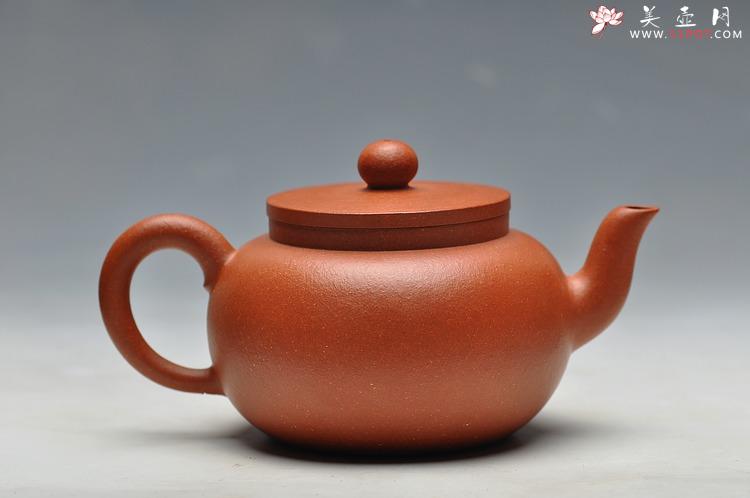 紫砂壶图片：珠圆玉润 饱满可人全手降坡之平盖莲子 - 美壶网