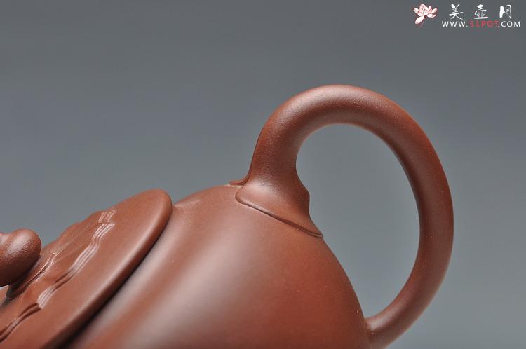 紫砂壶图片：全手一心如意 升级版 见功夫的作品  - 美壶网