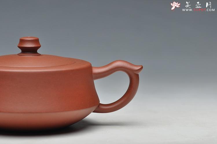 紫砂壶图片：口盖大 适合绿茶 优质青水泥 柱础 - 美壶网