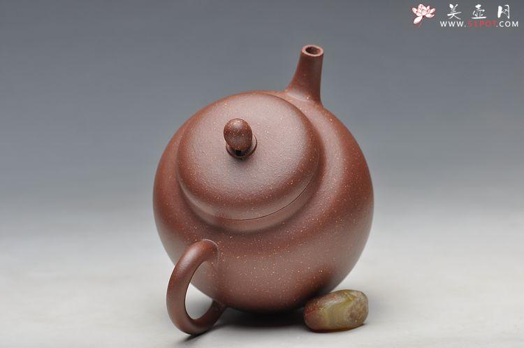 紫砂壶图片：紫玉金砂 质感漂亮 素心 杀茶利器 - 美壶网