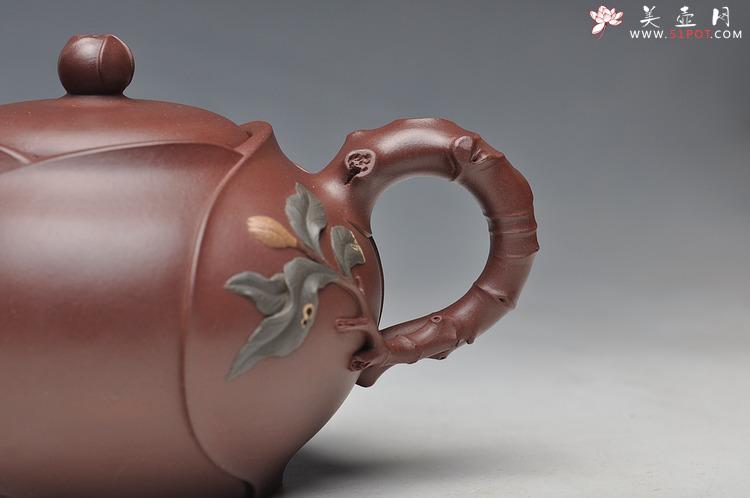 紫砂壶图片：全手精品  待放  - 美壶网