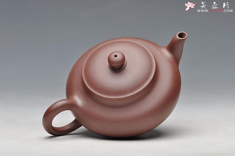 紫砂壶图片：线条流畅 实用小品 雅韵 - 美壶网