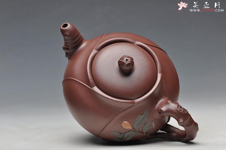 紫砂壶图片：全手精品  待放  - 美壶网