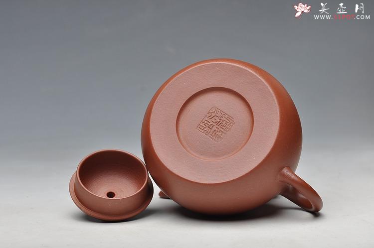 紫砂壶图片：饱满 秀气 做工精致 全手敦古 - 美壶网