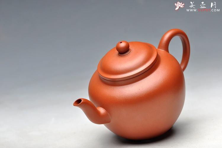 紫砂壶图片：线条流畅  亭亭玉立 全手恒圆 - 美壶网