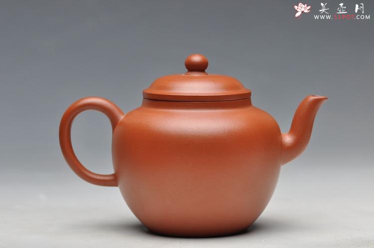 紫砂壶图片：线条流畅  亭亭玉立 全手恒圆 - 美壶网