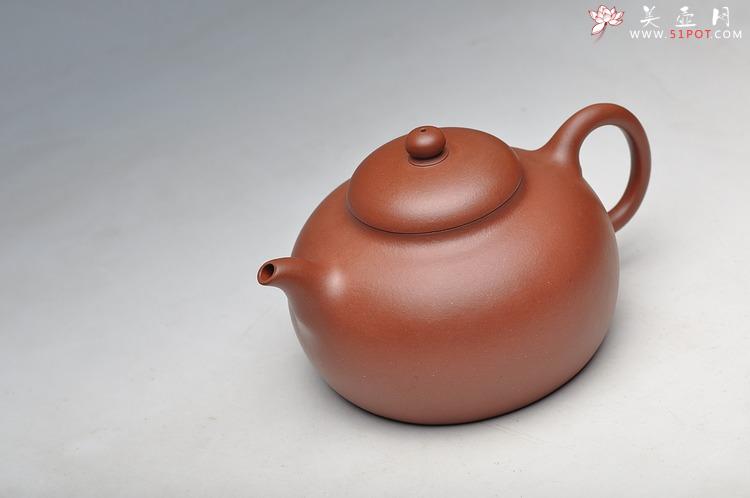 紫砂壶图片：饱满 秀气 做工精致 全手敦古 - 美壶网