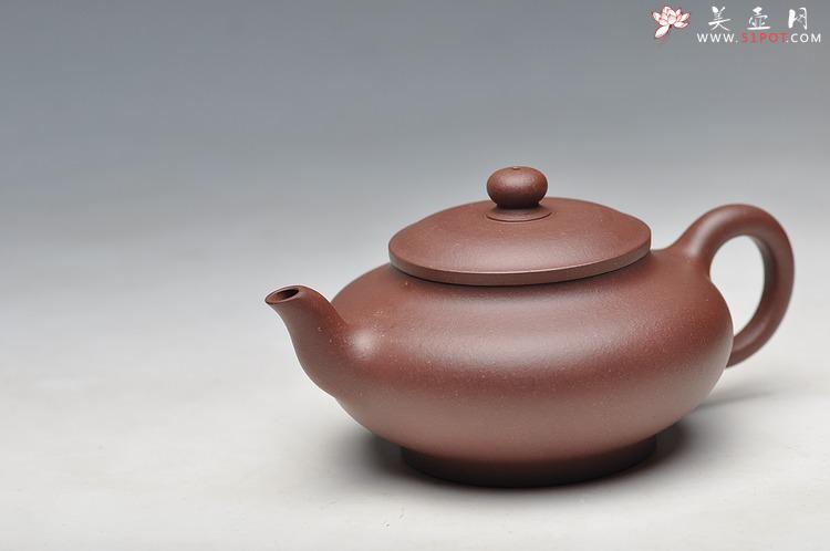 紫砂壶图片：线条流畅 实用小品 雅韵 - 美壶网