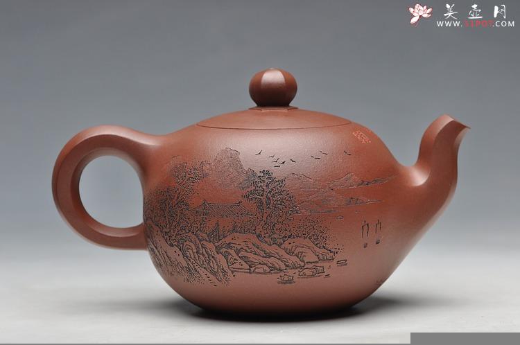 紫砂壶图片：六方一粒珠 - 美壶网