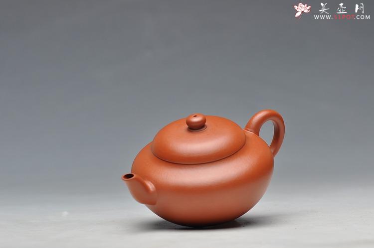 紫砂壶图片：明式小品 摹古之风 小巧别致 全手明韵 老朱泥 - 美壶网