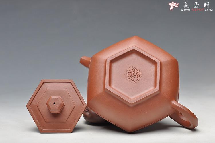 紫砂壶图片： 玉带六方 - 美壶网