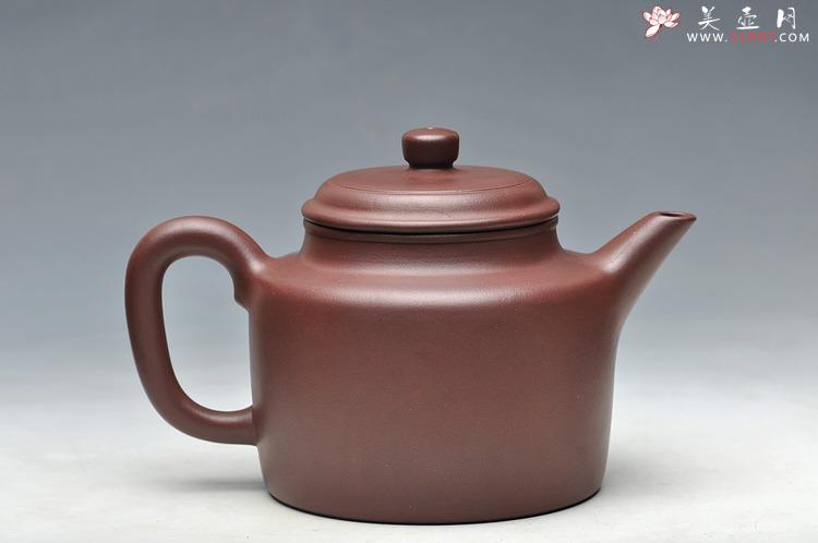 紫砂壶图片：万阗阗摹古全手之作  德厚钟雅 大亨高德中 老紫泥 - 美壶网