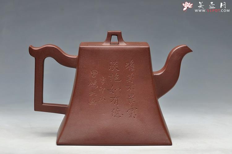 紫砂壶图片：霸气之作 史金妹精品 全手大方钟 巍巍壶势 - 美壶网