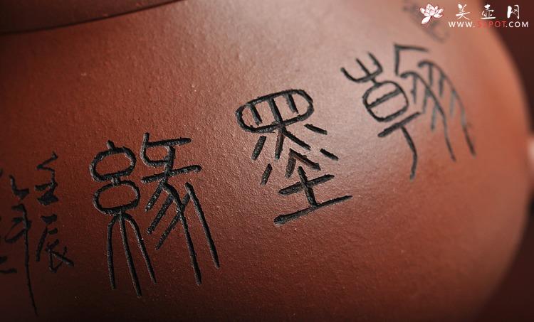 紫砂壶图片：清新可爱 香兰馥郁 茄段 一捺底 - 美壶网