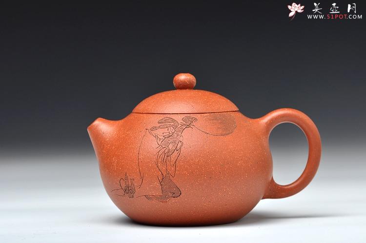 紫砂壶图片:笑靥如花 千里共婵娟 Q版文旦 娇小可爱 - 美壶网