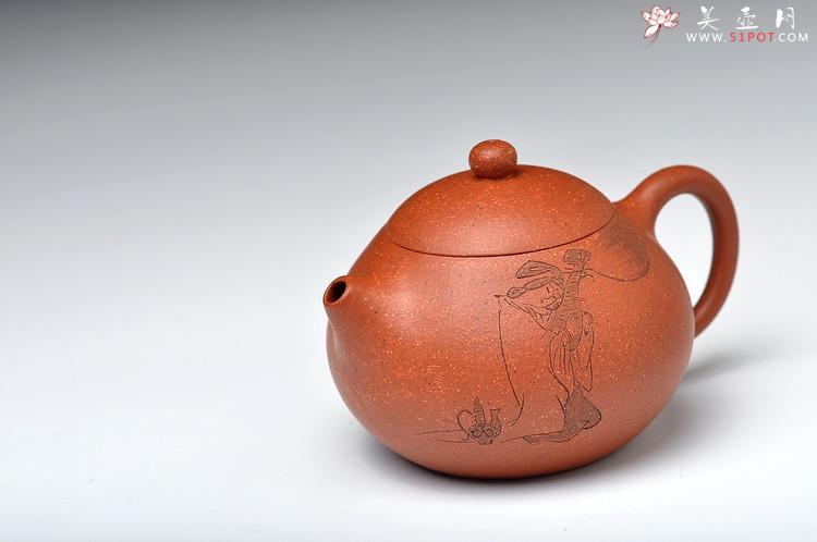 紫砂壶图片:笑靥如花 千里共婵娟 Q版文旦 娇小可爱 - 美壶网