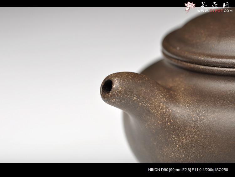 紫砂壶图片：青砂 仿古 协调耐品 实用精品 - 美壶网