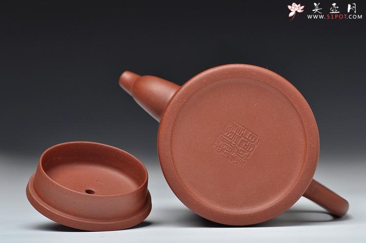 紫砂壶图片：简约而不简单 实力体现 质朴无华 全手夙慧 双圈 - 美壶网