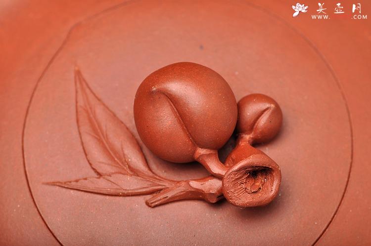 紫砂壶图片：当代宜兴名人录载入 史云棠〖圣桃壶〗920CC紫砂壶 - 美壶网