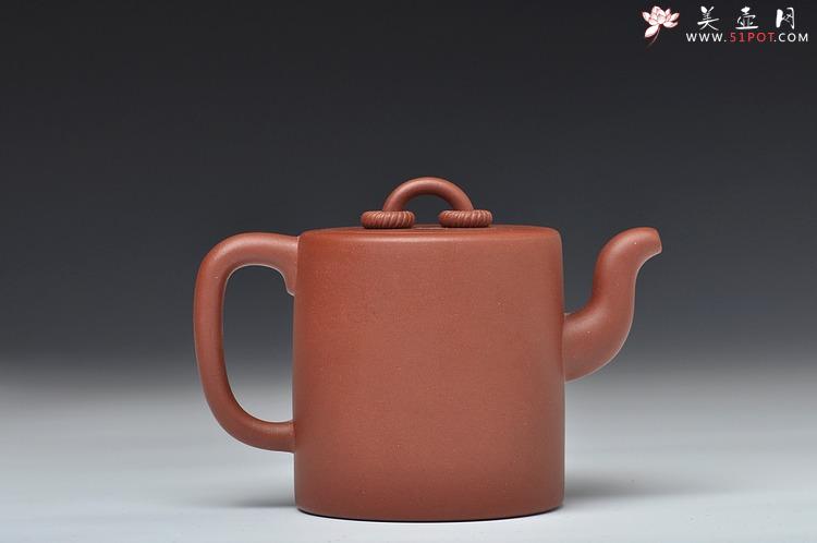 紫砂壶图片：简约而不简单 实力体现 质朴无华 全手夙慧 双圈 - 美壶网
