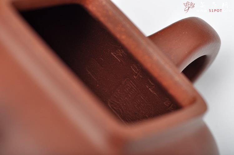 紫砂壶图片：全手工拍打成型 难度极高 精工大气 大觚棱 泥料温润 - 美壶网