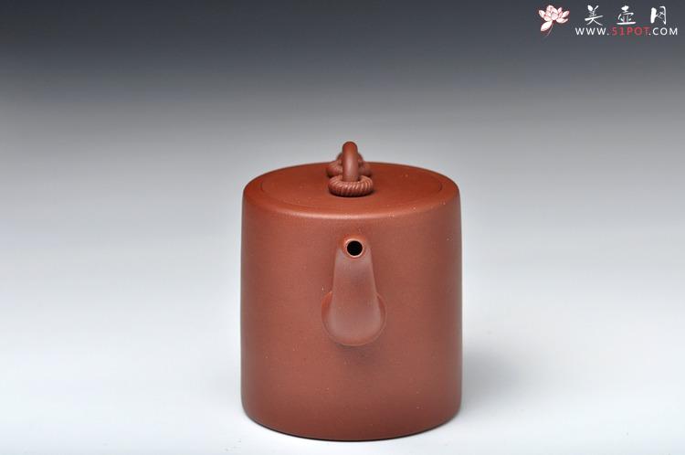 紫砂壶图片：简约而不简单 实力体现 质朴无华 全手夙慧 双圈 - 美壶网