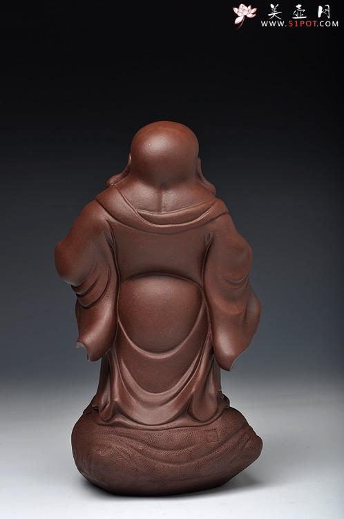 紫砂壶图片：元宝佛 送财平安 形象生动 - 美壶网